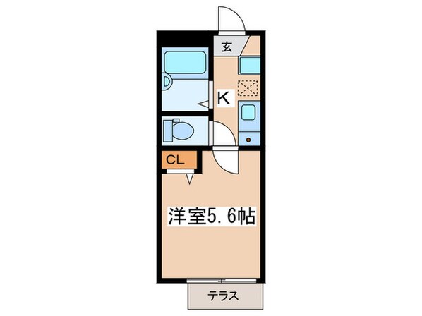 ルミエール登戸の物件間取画像